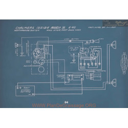 Chalmers 32 6 40 Schema Electrique 1915 1916 V2