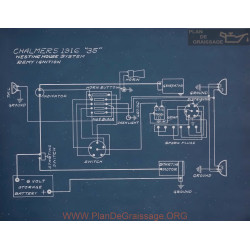 Chalmers 35 Schema Electrique 1916