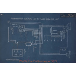 Chalmers Six 30 35a 35b Schema Electrique 1917