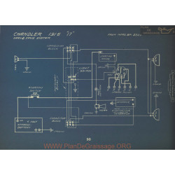 Chandler 17 Schema Electrique 1916 Gray & Davis