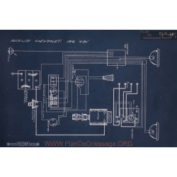 Chevrolet 4 9u Schema Electrique 1916