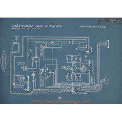 Chevrolet D4 D5 Schema Electrique 1918 V2