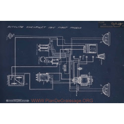 Chevrolet First Models Schema Electrique 1915