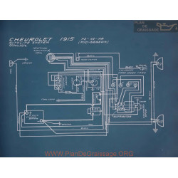 Chevrolet H2 H3 H4 Mid Season Schema Electrique 1915