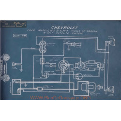 Chevrolet H2 H3 H4 Middle Of Season 6volt Schema Electrique 1915 Autolite