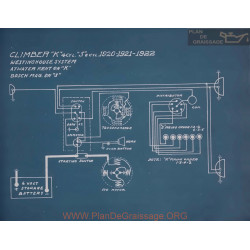 Climber K4 S6 Schema Electrique 1920 1921 1922