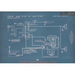 Cole 4 40 6 66 Schema Electrique 1915 1916 V2