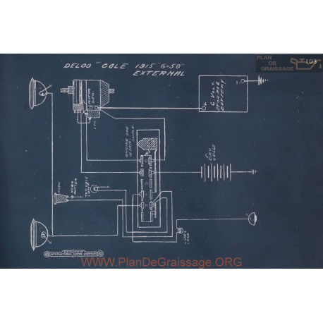 Cole 6 50 External Schema Electrique 1915