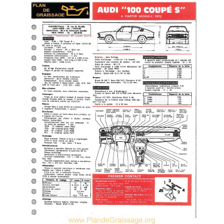 Audi 100 Coupe S 1972 Ft