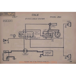 Cole 860 6volt Schema Electrique 1917 Delco V2