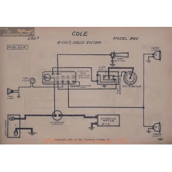 Cole 860 6volt Schema Electrique 1917 Delco V2