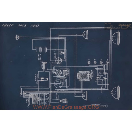 Cole Schema Electrique 1913