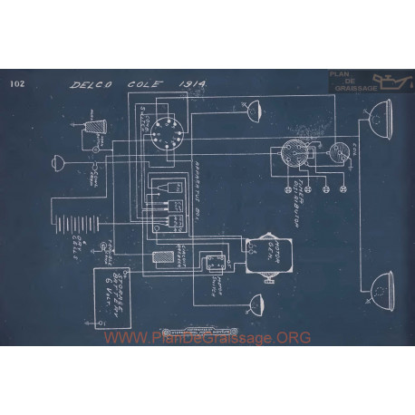 Cole Schema Electrique 1914