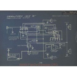 Crawford 6 Schema Electrique 1915 Westinghouse