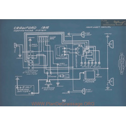 Crawford All Models Schema Electrique 1916