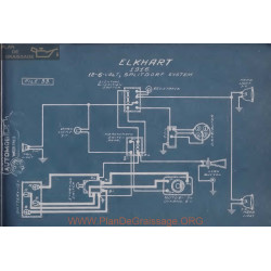 Crow Elkhart 12volt 6volt Schema Electrique 1916 Splitdorf