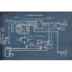 Cunningham R 6volt Schema Electrique 1914 Westinghouse