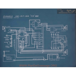 Daniels A8 Schema Electrique 1919