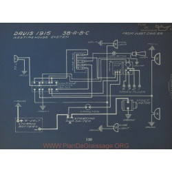 Davis 38a 38b 38c Schema Electrique 1915 Westinghouse