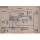 Davis 6j 6volt Schema Electrique 1917 1918 Delco V2