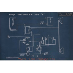 Detroiter 4 Schema Electrique 1916