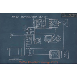 Detroiter 8 Schema Electrique 1915