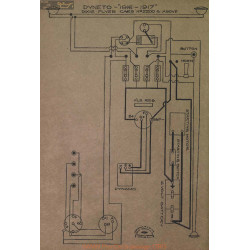 Dixie Flyer 2200 Schema Electrique 1916 1917 Dyneto