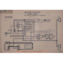 Dixie Flyer 6volt Schema Electrique 1920 Dyneto