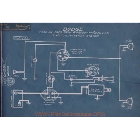 Dodge 12 Volt Schema Electrique Northeast