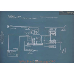 Dodge North East Schema Electrique 1916