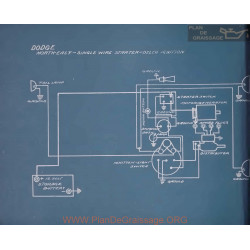 Dodge North East Single Wire Delco Schema Electrique