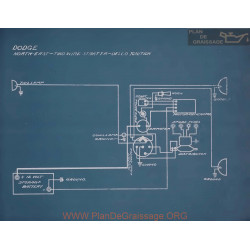 Dodge North East Two Wire Delco Schema Electrique