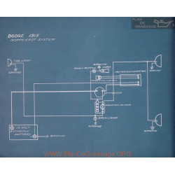 Dodge Schema Electrique 1915