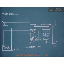 Dodge Schema Electrique 1916