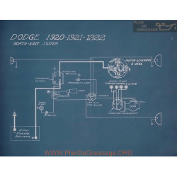 Dodge Schema Electrique 1920 1921 1922