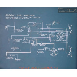 Dorris 6 80 Schema Electrique 1920 1921