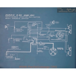 Dorris 6 80 Schema Electrique 1920 1921