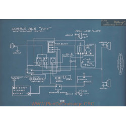 Dorris I A 4 Schema Electrique 1915 V2