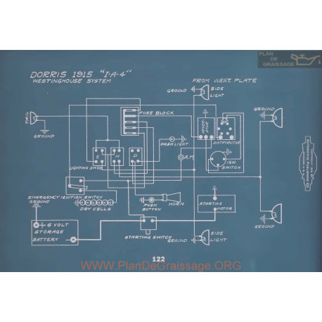 Dorris I A 4 Schema Electrique 1915 V2