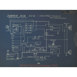 Dorris I C 6 Schema Electrique 1918 1919 Westinghouse