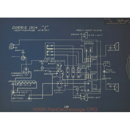 Dorris I Schema Electrique 1914 Westinghouse