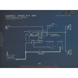 Dorris K4 Schema Electrique 1919 Westinghouse