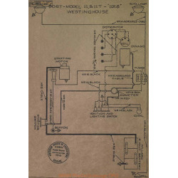 Dort 11 11t Schema Electrique 1918 Westinghouse