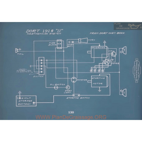 Dort 11 Schema Electrique 1918