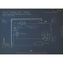 Dort 39 Schema Electrique 1920 Westinghouse