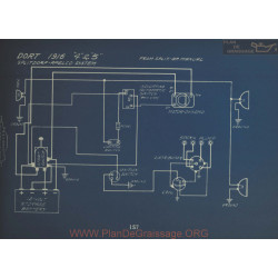 Dort 4 5 Schema Electrique 1916 Splitdorf