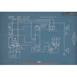 Dort 4 5 Schema Electrique 1916