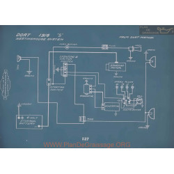 Dort 5 Schema Electrique 1916