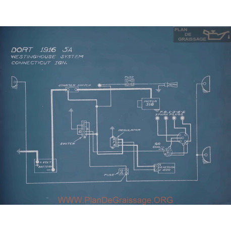 Dort 5a Ver2 Schema Electrique 1916