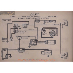 Dort 6 6volt Schema Electrique 1917 Westinghouse V2